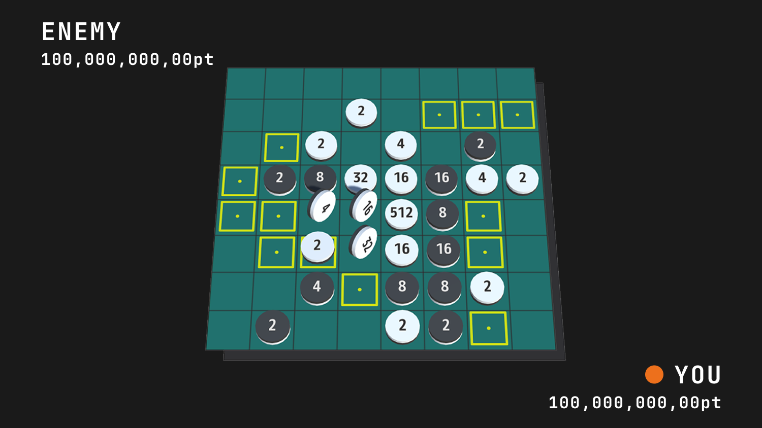 REVERSI 2048 screenshot 03